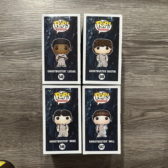 Funko Stranger Things Ghostbuster Pop Figures Set - Picture 4 of 5